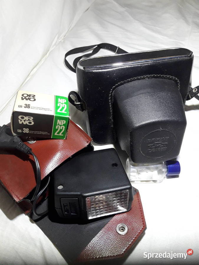 ZESTAW NÓWEK APARAT ZENIT LAMPA FILM UNIKATY Warszawa sprzedam