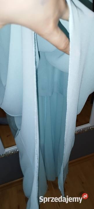 Sukienka gipura długi tren Sulmierzyce sprzedam