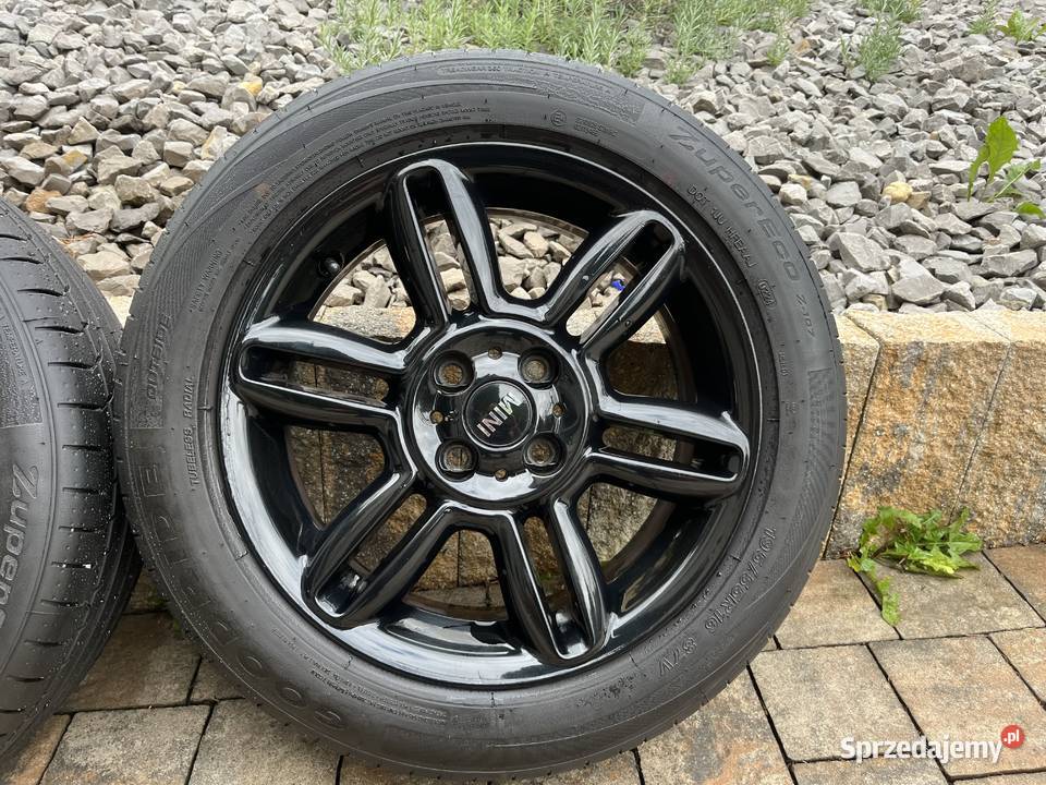 KOŁA FELGI MINI 16 BLACK GLOSS 6856969 4X100 Samochodowe Kraków