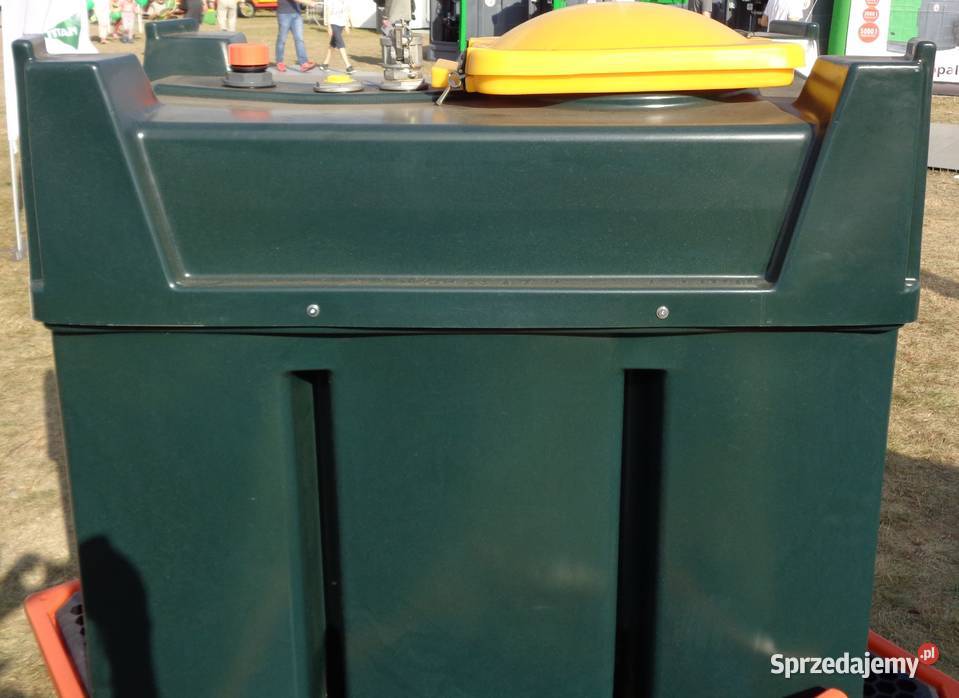 Dwupłaszczowy zbiornik na zużyty olej 600l Z Zielona Góra