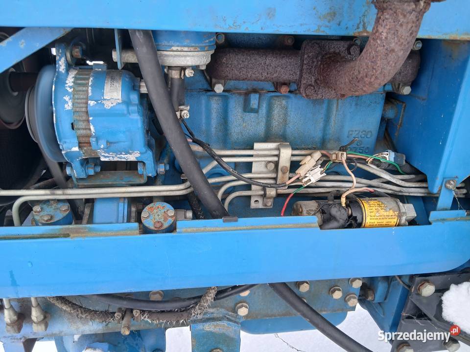 ford 2120 odsniezanie plug spych odsniezarka Kobylin-Borzymy