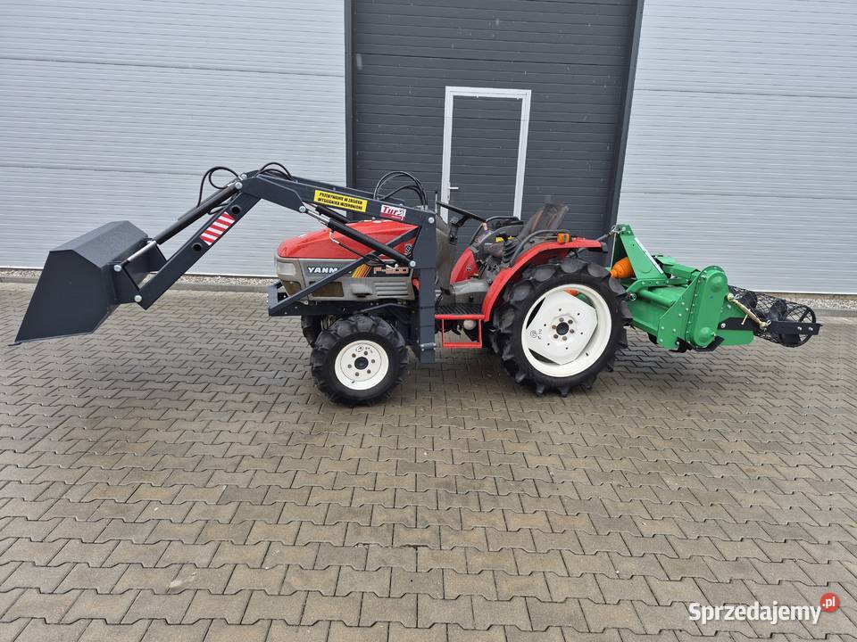 Wynajem Yanmar F200 4x4 z glebogryzarką