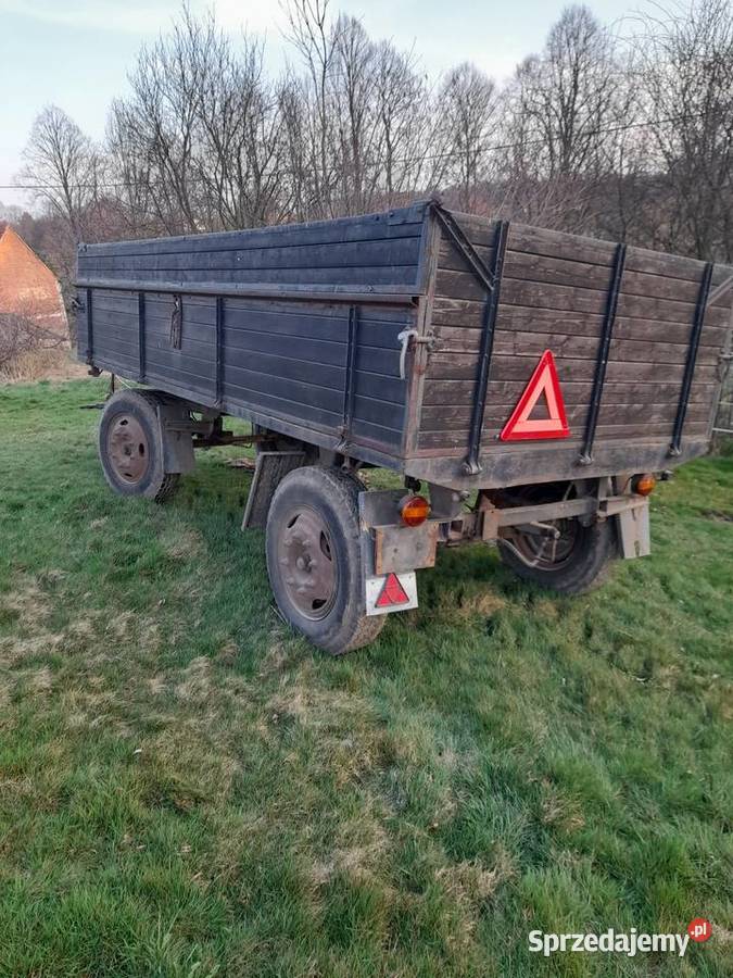 Przyczepa rolnicza Niemieckazbożowa Krone Gryfów Śląski sprzedam