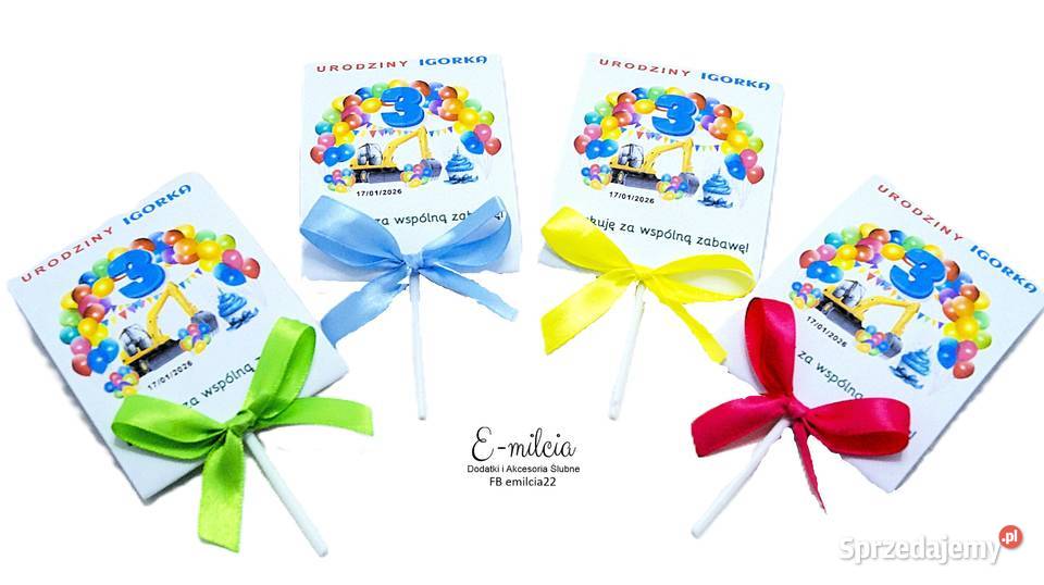 Lizaki podziękowanie gości z okazji urodzin Zielona Góra