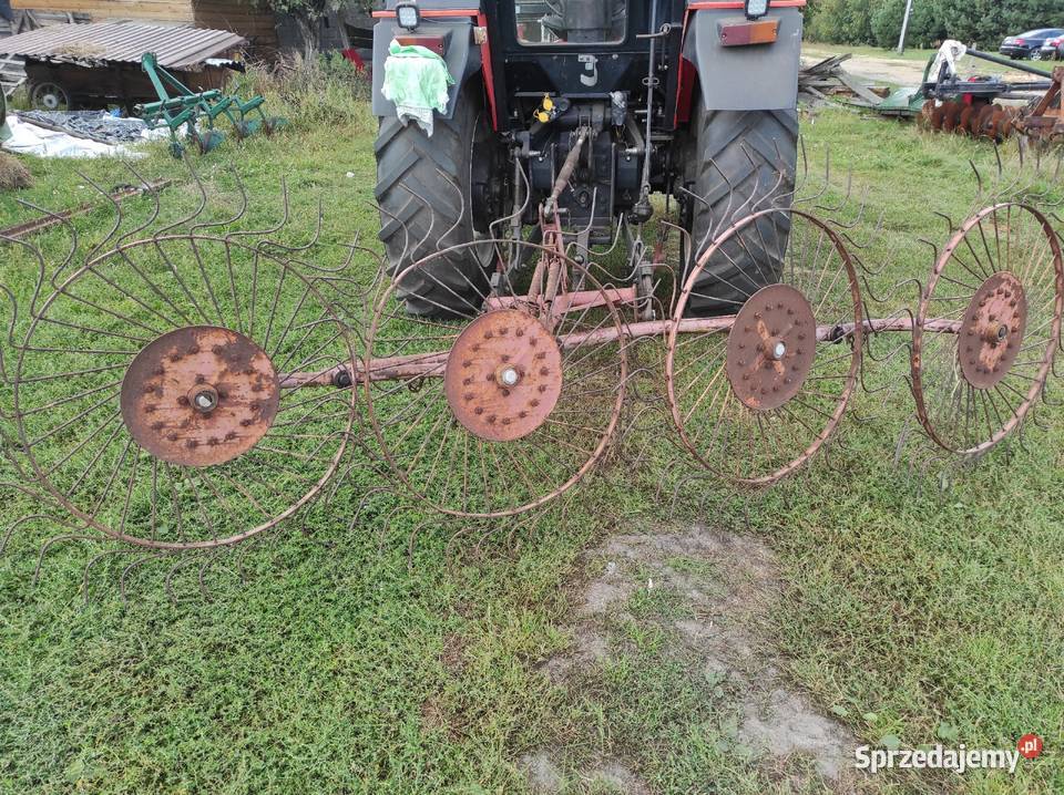 Zgrabiarka słoneczko trzącharka do siana 4 Żyrardów
