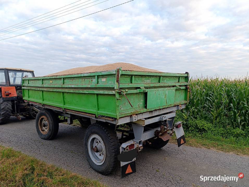 Przyczepa HL 6011 wywrotka 6T zarejestrowana Przyczepy rolnicze Żychlin