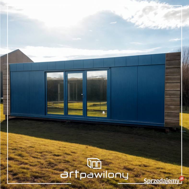 Kontener Biurowy 9x3 Pawilon Handlowy Usługowy