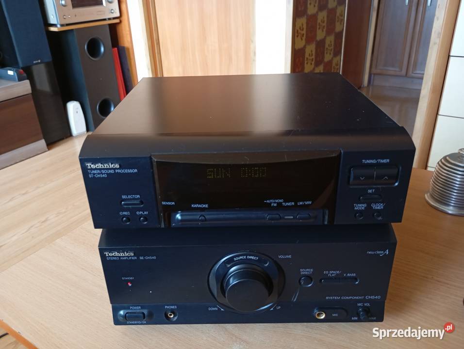 Wieża Technics SECH540 wzmacniacz i tuner opolskie Kędzierzyn-Koźle