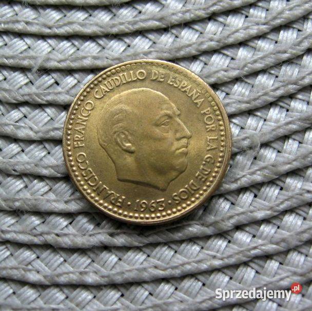 Hiszpania 1 Peseta 1963r Gen Franco sprzedam