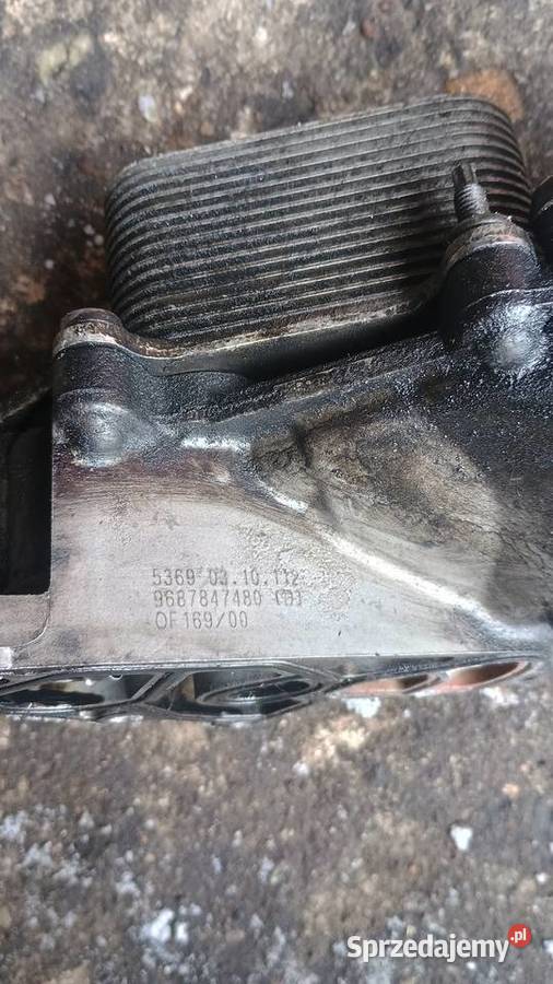 PODSTAWA chłodniczka FILTRA OLEJU PEUGEOT 308 Rok produkcji 2010 Łuków