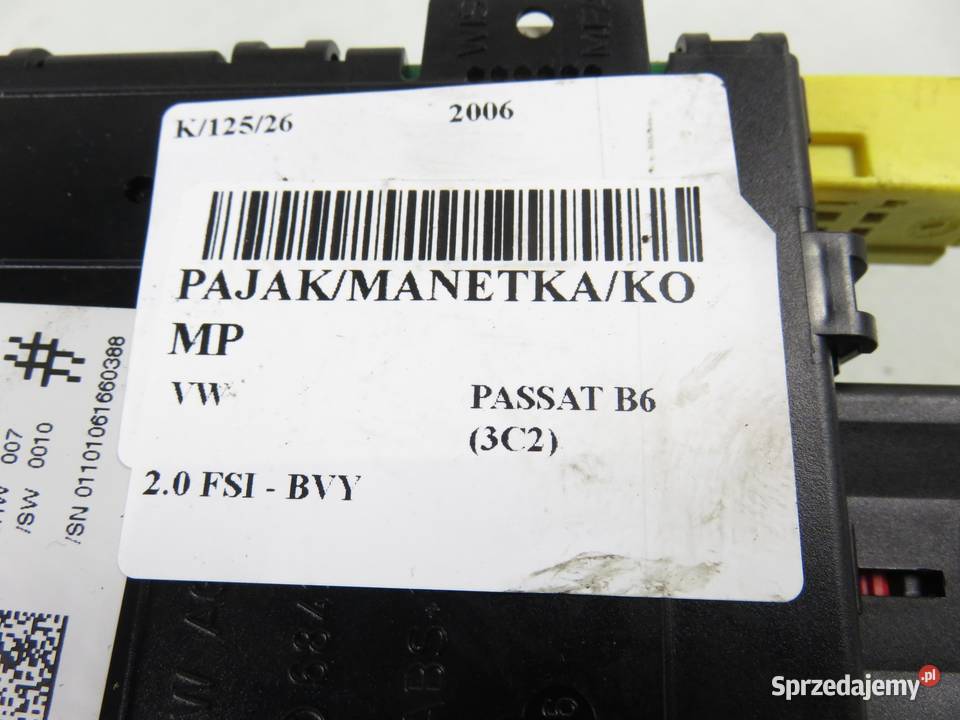 PRZEŁĄCZNIK ZESPOLONY VW PASSAT B6 3C2 sprzedam