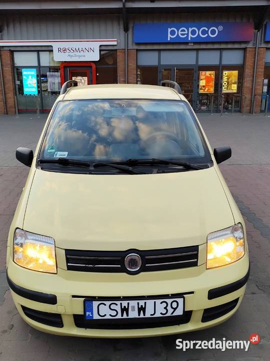 Fiat Panda 13 Multi Jet 2007r Stan garażowany wspomaganie kierownicy kujawsko-pomorskie