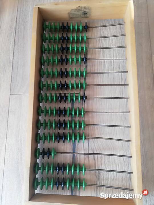 Stare drewniane liczydło biurowe z PRLu stan Wrocław sprzedam