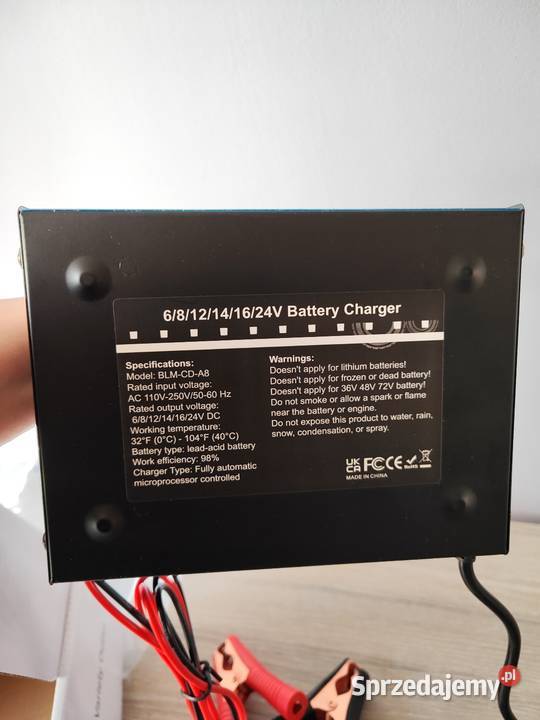 Inteligentny Prostownik AUTOUTLET 6V24V LCD NOWY pomorskie Człuchów