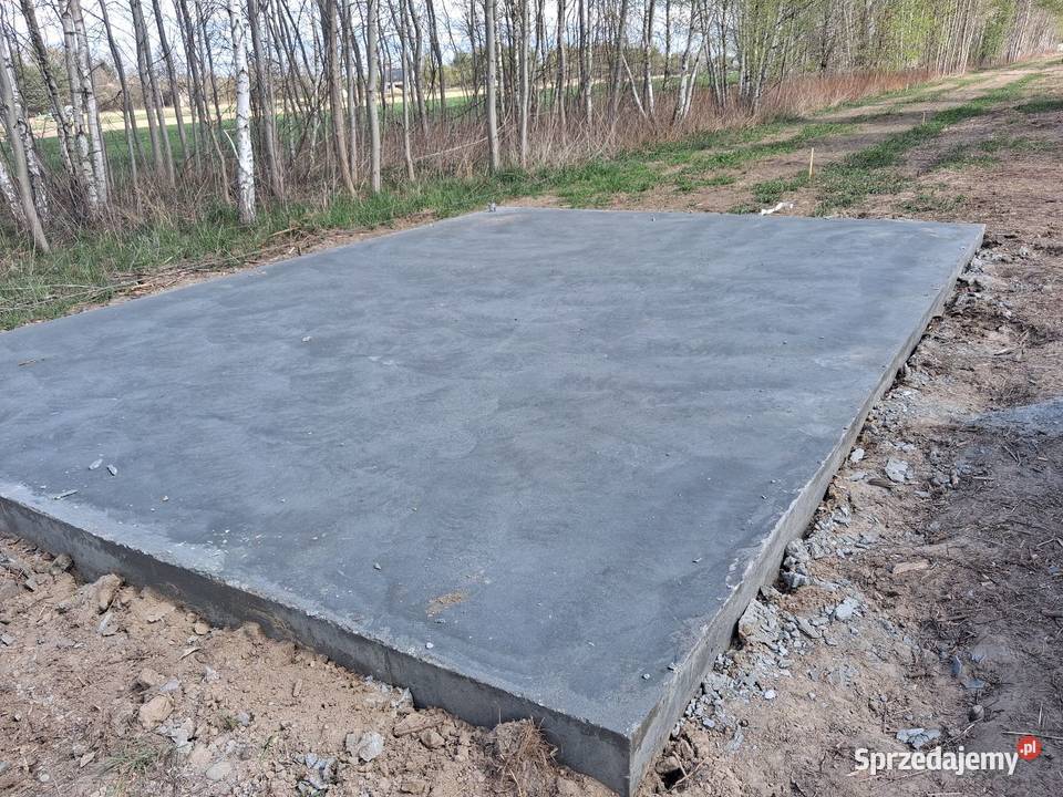 Wylewki betonowe garaże tarasy i altany Długa Kościelna