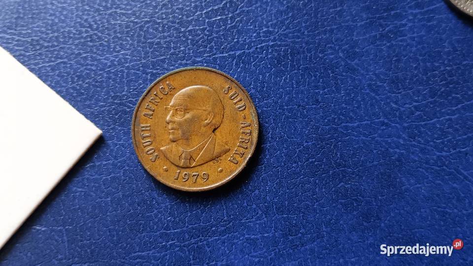 Stare monety 2 cent 1979 Afryka Południowa Lesko