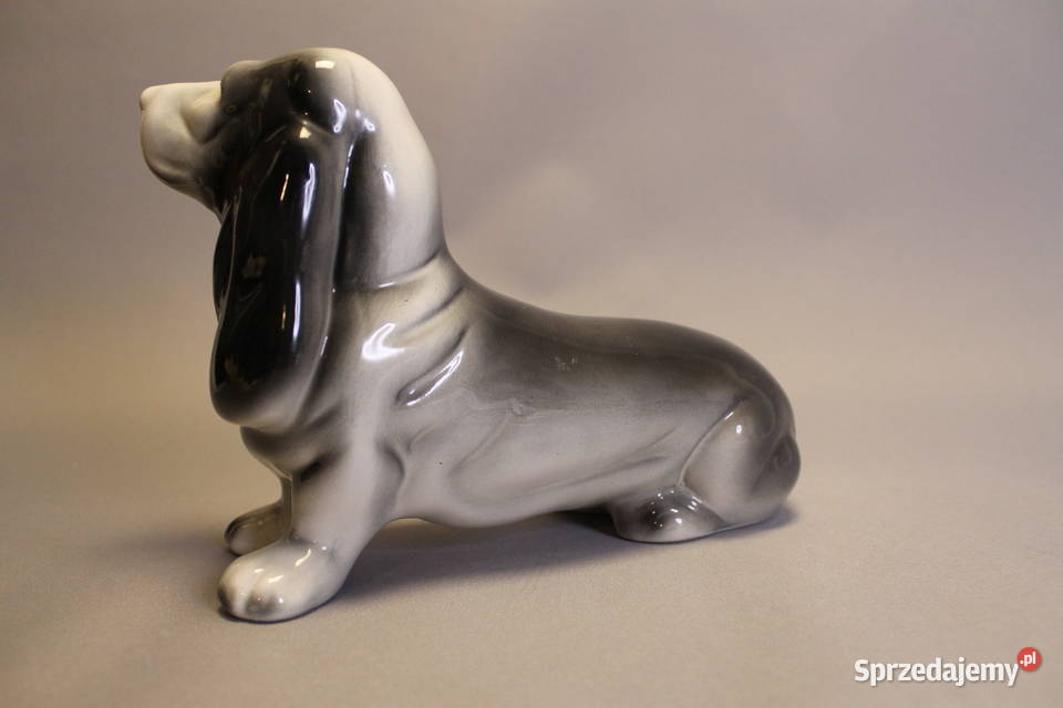 Porcelana kolekjonerska figura Pies Portugalia Dobrzany