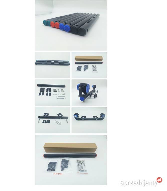 Stelaż motocyklowy na lagi widełki pod halogeny śląskie