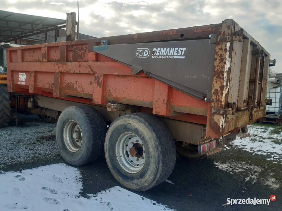 Przyczepa rolnicza wywrotka tandem nieuszkodzony Nowe Skalmierzyce