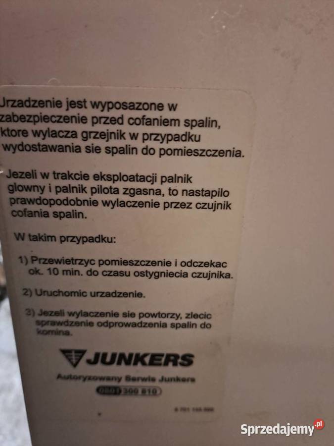 Piecyk gazowy Junkers W112 E23 Przemyśl sprzedam