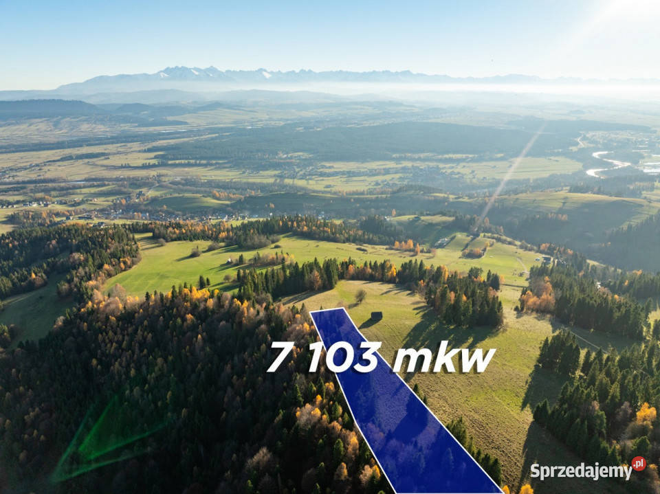 Działka z widokiem na Tatry Knurów 71 arów