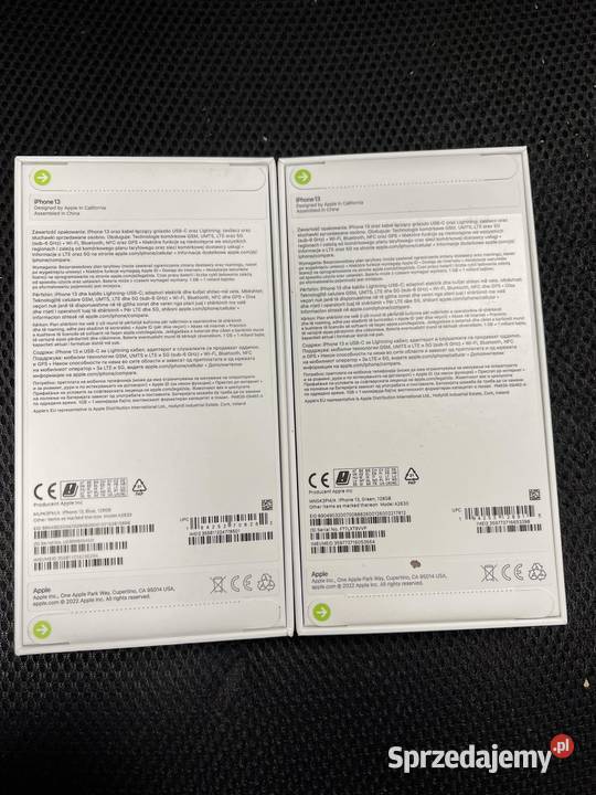 Smartfon APPLE iPhone 13 128GB 5G 61 Niebieski Żyrardów