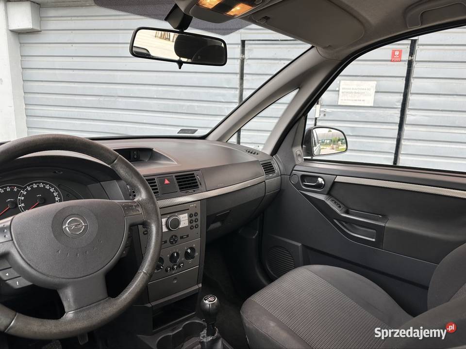 Opel Meriva sprawna klimatyzacja 2007 manualna lubuskie Gorzów Wielkopolski