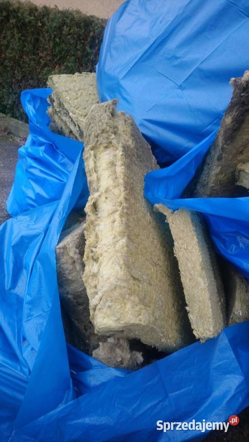 Wełna mineralna używana 60m2 gruność 4 Opatówek