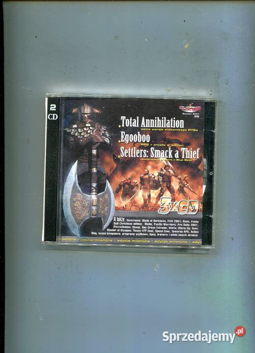 Total Annihilation PC Gra 3 płyty Szczecin