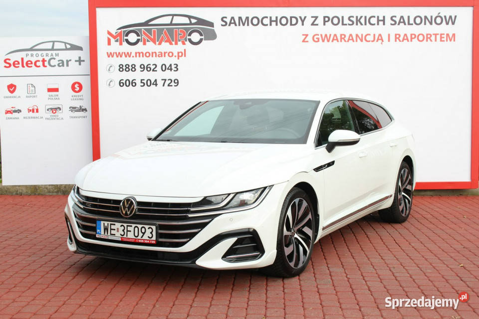 Volkswagen Arteon RLINE Shooting Brake Salon światła przeciwmgielne kujawsko-pomorskie