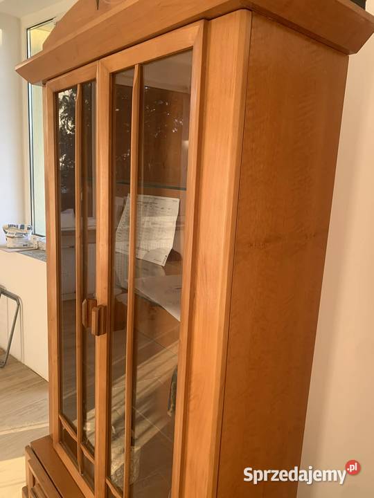 Witryna regał półki szklane Lublin