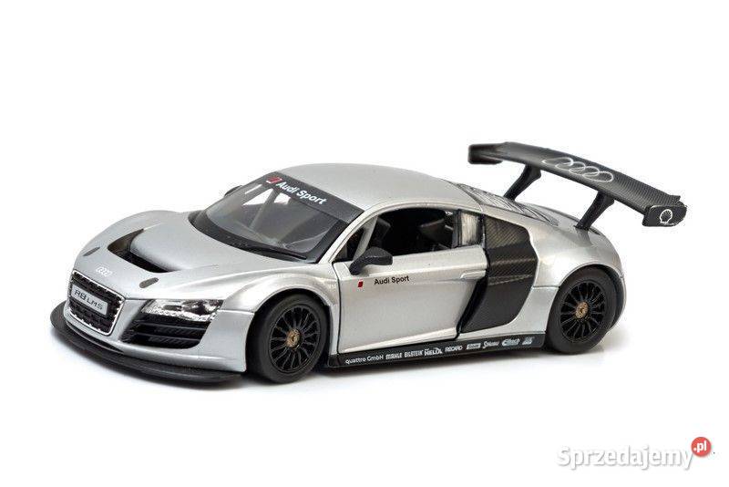 AUDI R8 LMS 56100 124 srebrny wielkopolskie Poznań