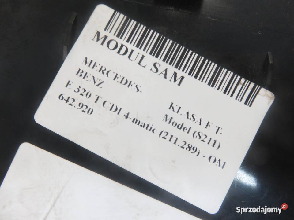 MODUŁ SAM MERCEDES KLASA E S211 2115458801 sprzedam