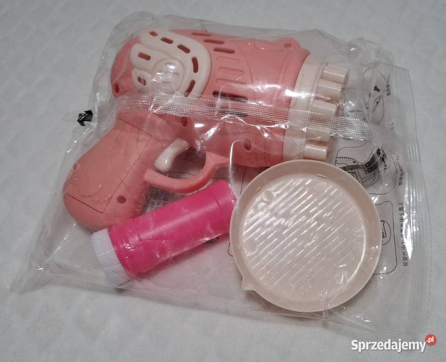 Pistolet do baniek mydlanych bubble gun Dla Dziecka śląskie