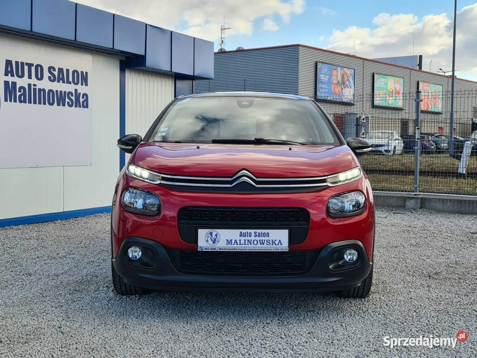 Citroen C3 SzklanyDach Navi PDC GrzaneFotele Led nieuszkodzony C3 Wągrowiec