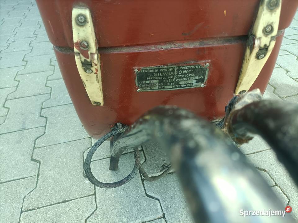 Niewiadów przyczepka motocyklowa nieuszkodzony