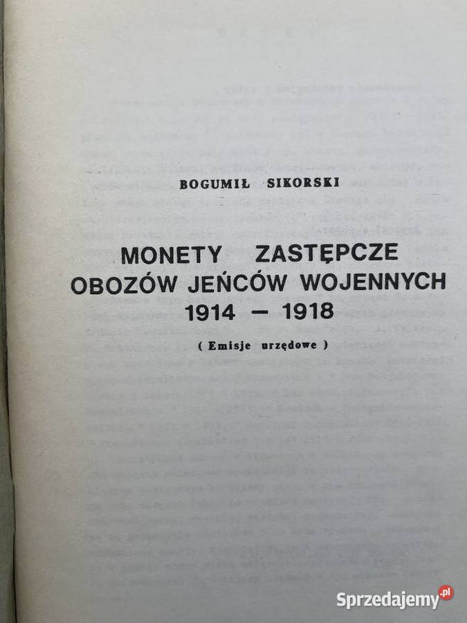 Katalog Monety Zastępcze obozów Jeńców wojennych Łowicz