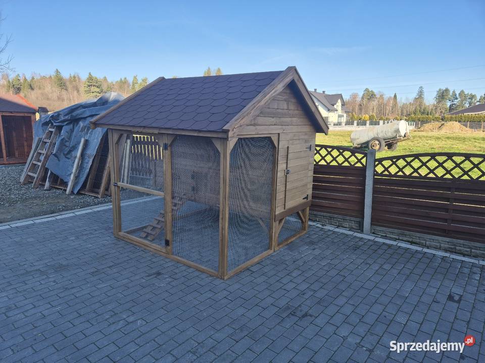 Kurnik kur z wolierą sprzedam
