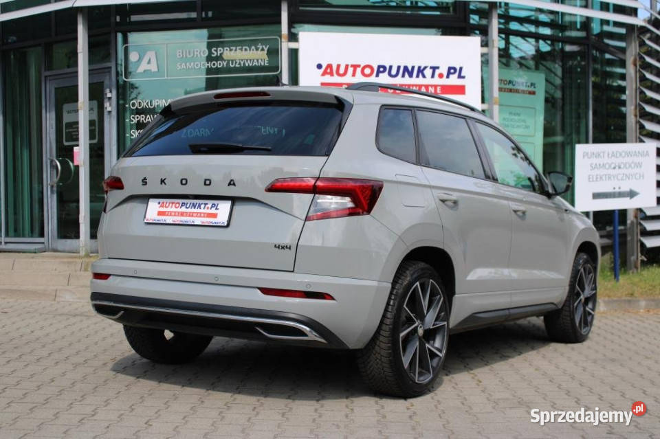 Skoda Karoq 2022r GWARANCJA FV23 IWŁ ASO LED diesel Karoq śląskie Chorzów