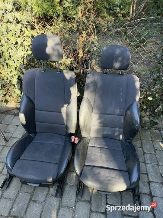 Fotele BMW E46 Półskóra elektryczne osobowe kujawsko-pomorskie Bydgoszcz sprzedam