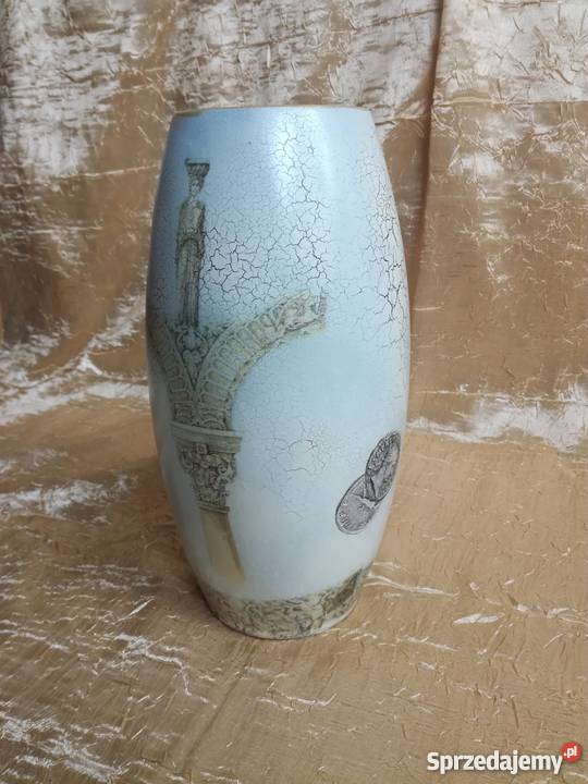 Waza Decoupage Rękodzieło małopolskie Wieliczka sprzedam