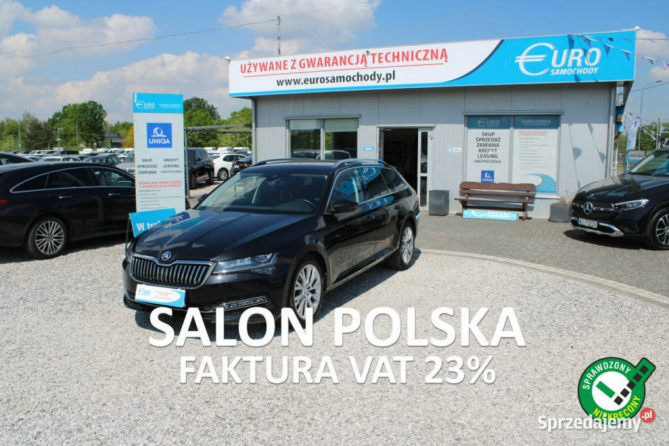 koda Superb Style DSG Kamera netto 72845PLN czujnik deszczu mazowieckie