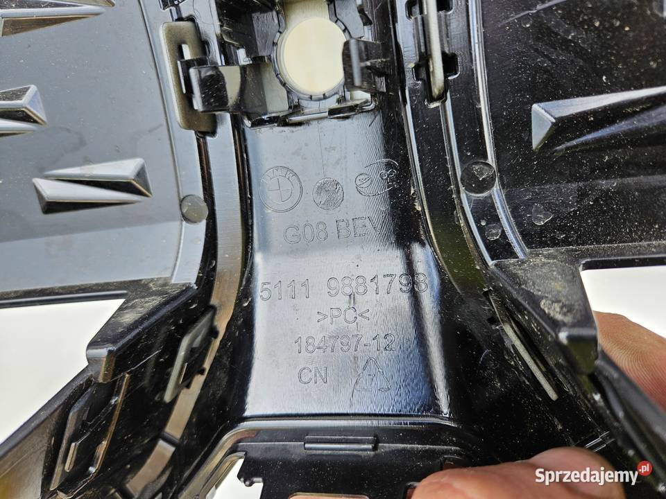 BMW IX3 G08 GRILL ATRAPA NERKI ZDERZAKA PRZÓD Atrapy Międzychód