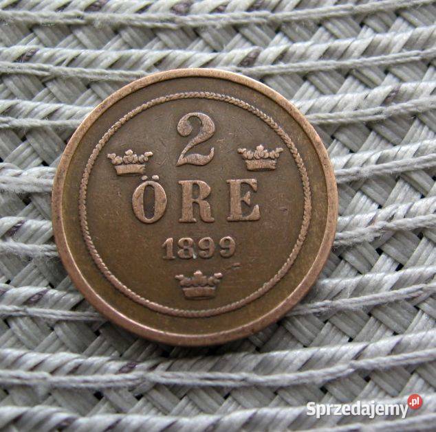 Szwecja 2 Ore 1899r Kalisz sprzedam