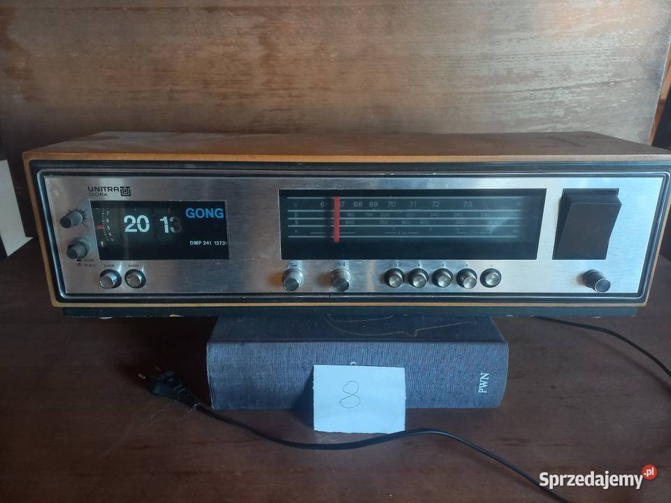 Radio z zegarem Diora Unitra Gong DMP 241 Toruń sprzedam