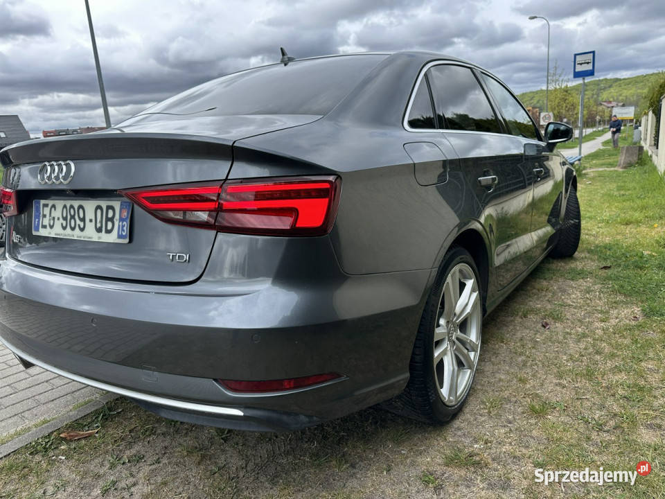 Audi A3 SLine czarna podsufitka 150 kamera szary A3 Wejherowo sprzedam