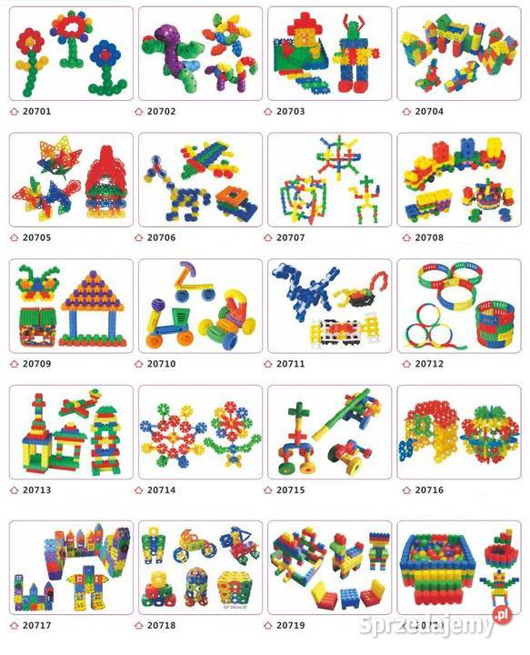 Klocki konstrukcyjne kreatywne EVA dzieci Świdnica