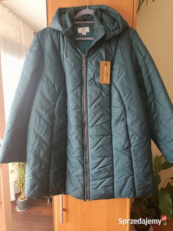 Kurtka zimowa z kapturem Rozmiar 54 śląskie Sosnowiec sprzedam