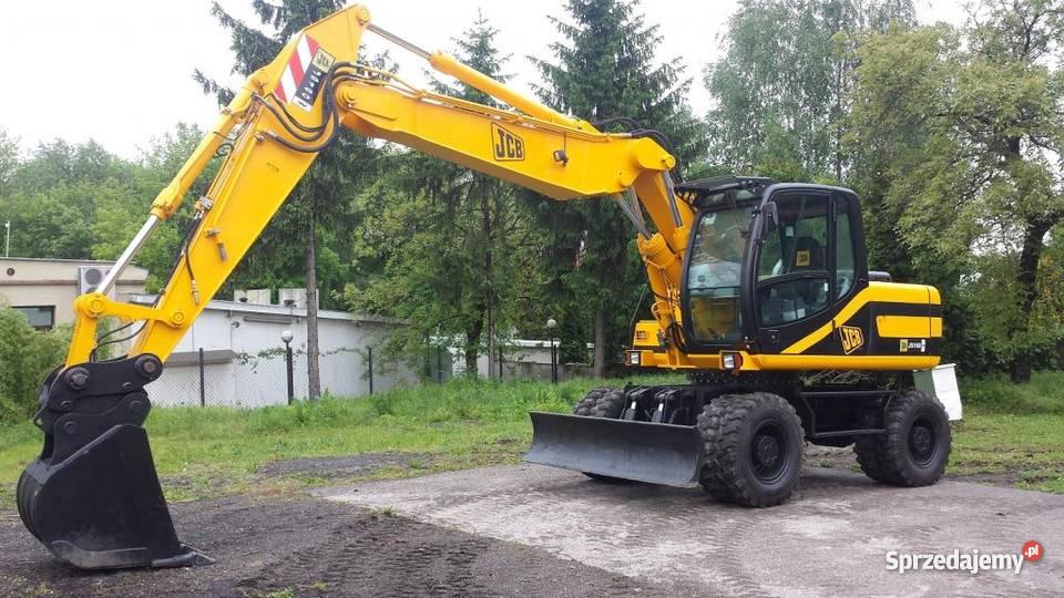 Koparka Kołowa Kołówka JCB 17 ton JS160w 200708 pełny VAT