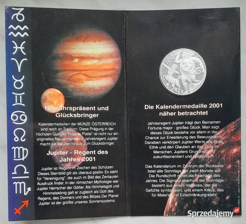 Srebrny Numizmat 2001 I 26g0900